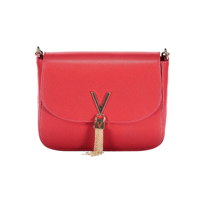 Rosso Poliuretano Women Handbag