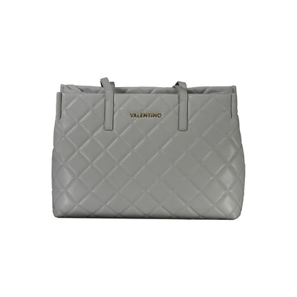 Grigio Poliuretano Women Handbag
