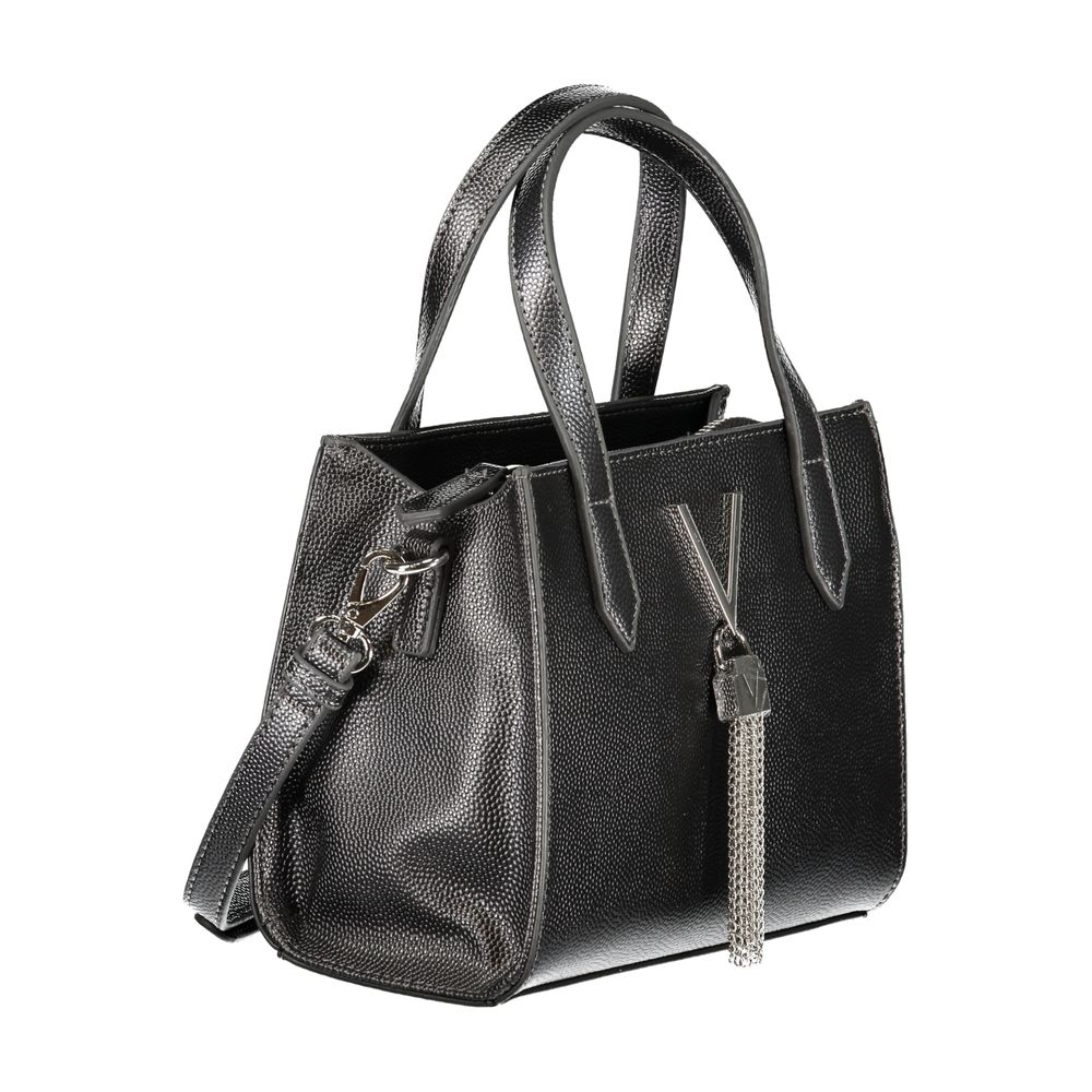 Grigio Polyurethane Women Handbag