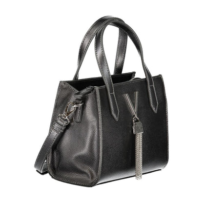 Grigio Polyurethane Women Handbag