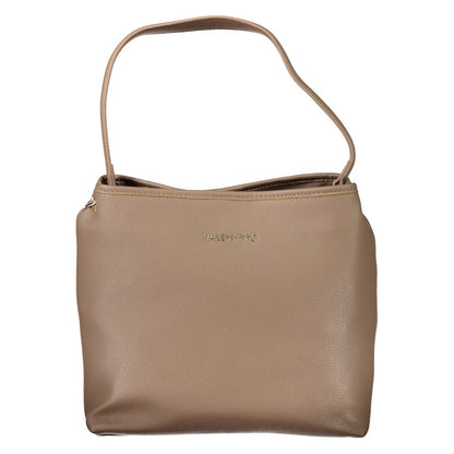 Marrone Poliuretano Female Shoulder Bag