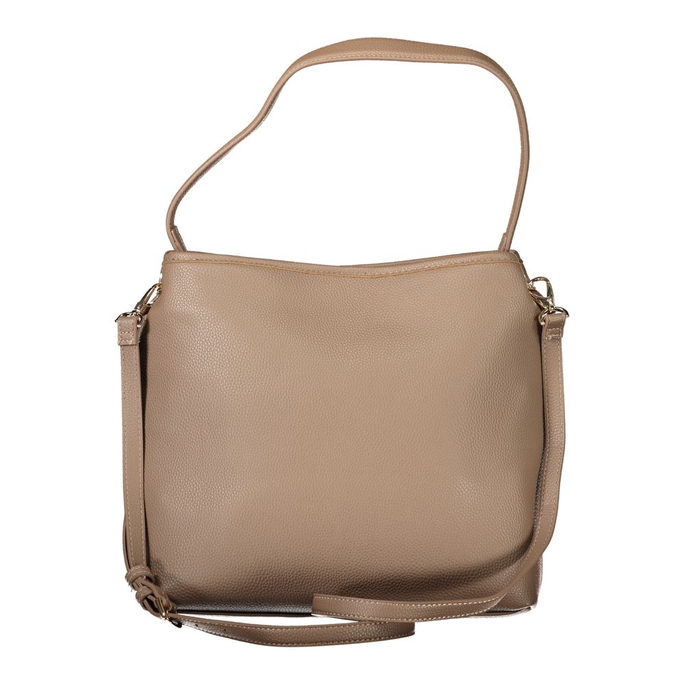Marrone Poliuretano Female Shoulder Bag