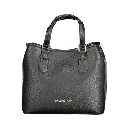 Nero Polyurethane Women Handbag