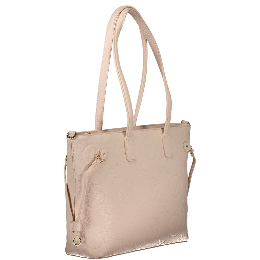 Rosa Poliuretano Women Handbag