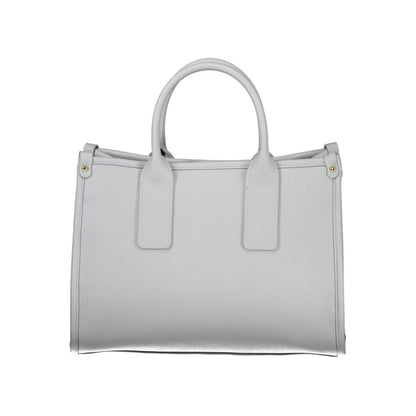 Azzurro Polyurethane Women Handbag