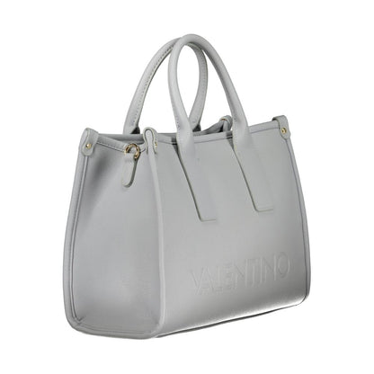 Azzurro Polyurethane Women Handbag