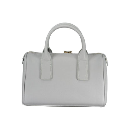 Azzurro Polyurethane Women Handbag