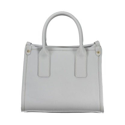 Azzurro Polyurethane Women Handbag