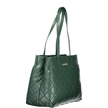 Verde Poliuretano Female Handbag