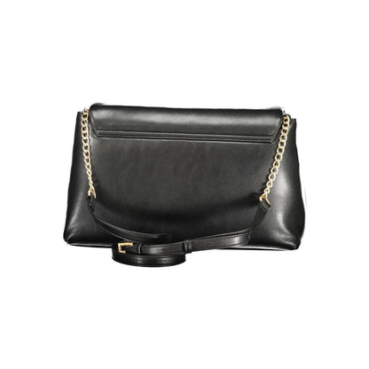 Nero Poliuretano Women Shoulder Bag