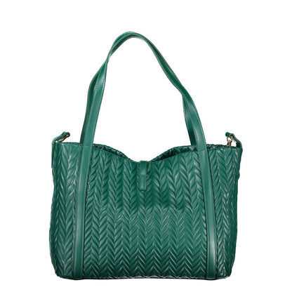 Verde Polyurethane Women Shoulder Bag