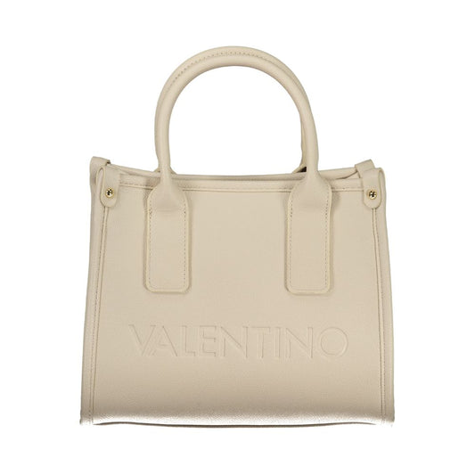 Beige Poliuretano Women Handbag