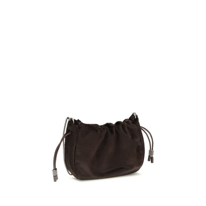 Brown Fur Shoulder Bag