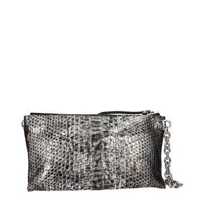 Gray Skin Handbag