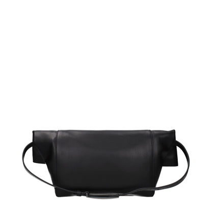Black Leather Shoulder Bag