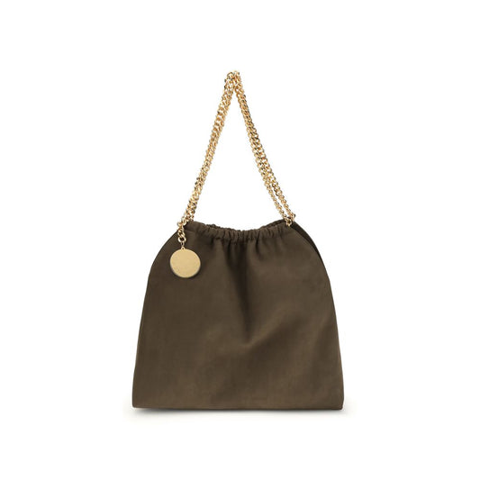 Brown Polyester Shoulder Bag