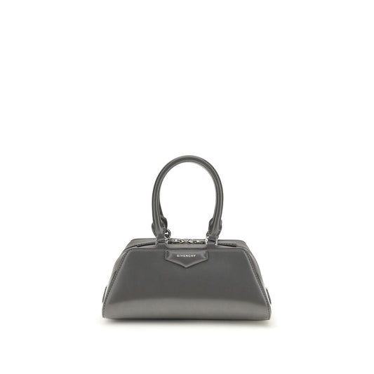 Gray Calf Leather Bos Taurus Shoulder Bag