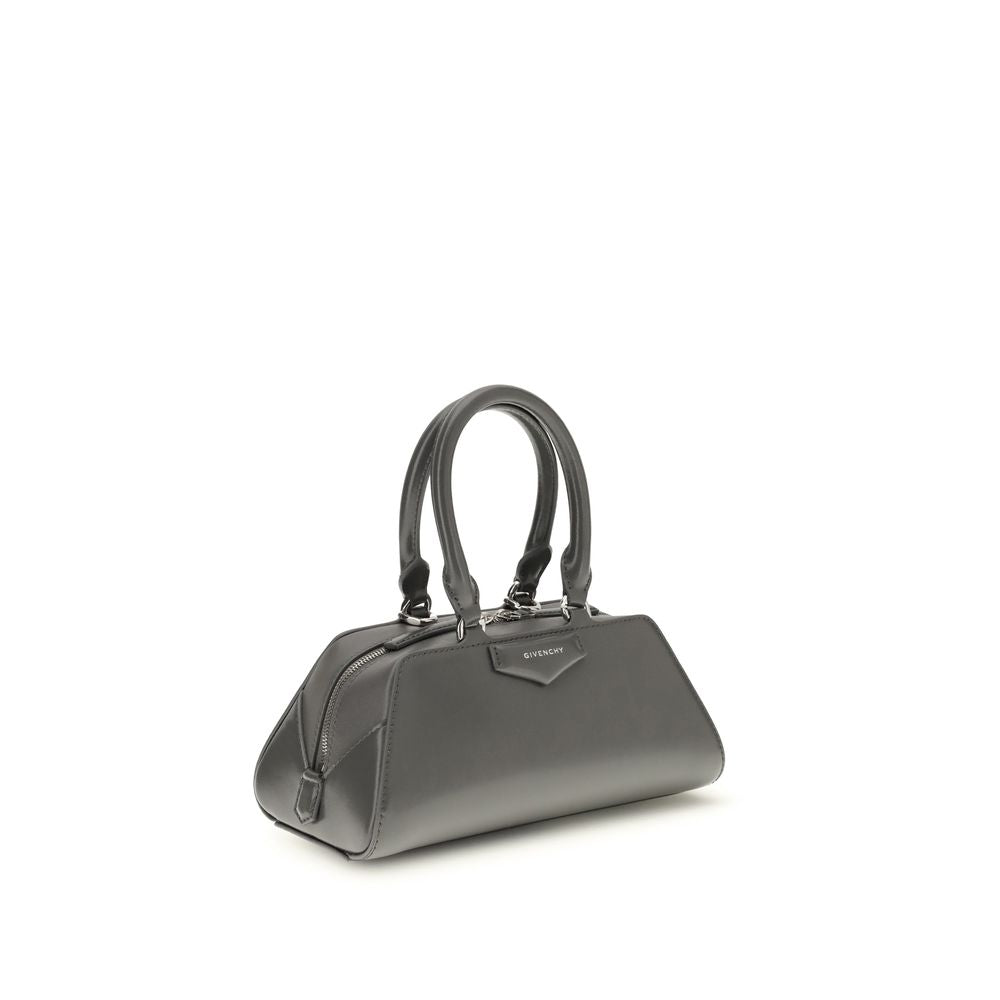 Gray Calf Leather Bos Taurus Shoulder Bag