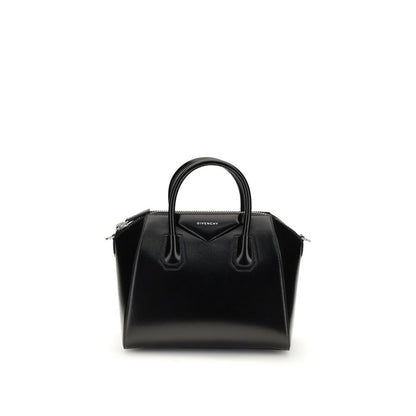 Black Calf Leather Bos Taurus Handbag