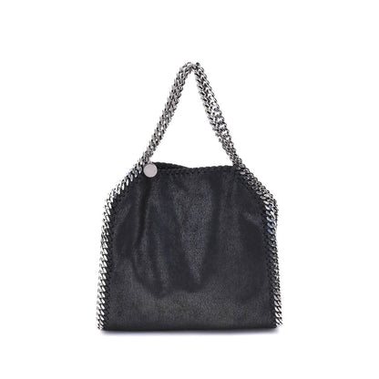 Black Polyester Shoulder Bag
