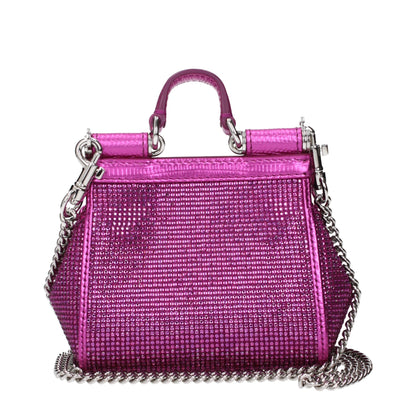 Pink Satin Handbag