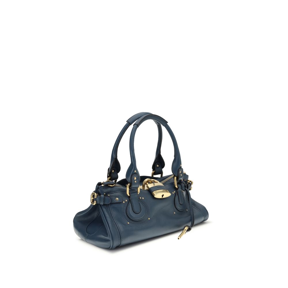Blue Calf Leather Bos Taurus Shoulder Bag