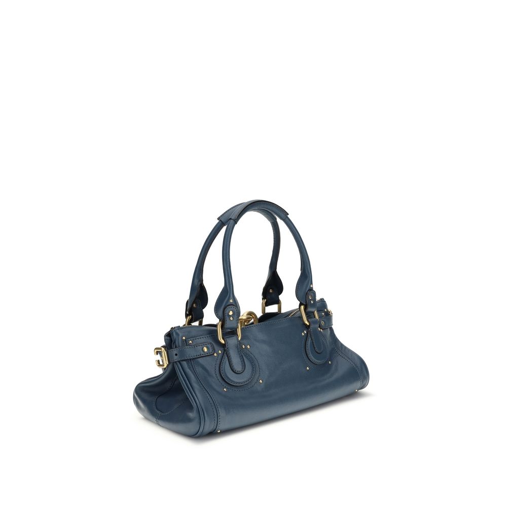 Blue Calf Leather Bos Taurus Shoulder Bag