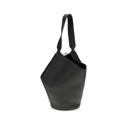 Black Calf Leather Bos Taurus Shoulder Bag