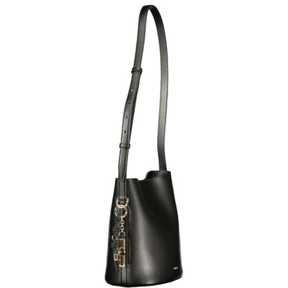 Black Leather Women Handbag