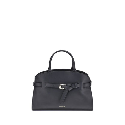 Black Calf Leather Bos Taurus Handbag