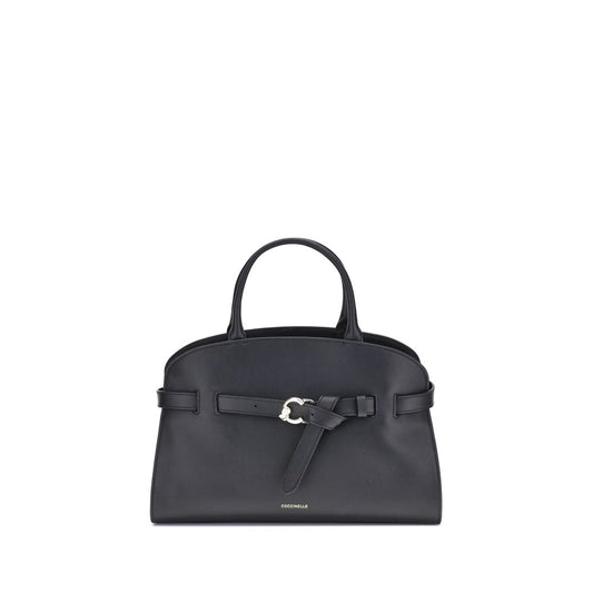 Black Calf Leather Bos Taurus Handbag