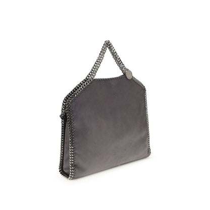 Gray Polyester Shoulder Bag
