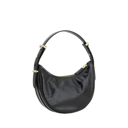 Black Calf Leather Bos Taurus Shoulder Bag