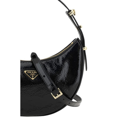 Black Calf Leather Bos Taurus Shoulder Bag