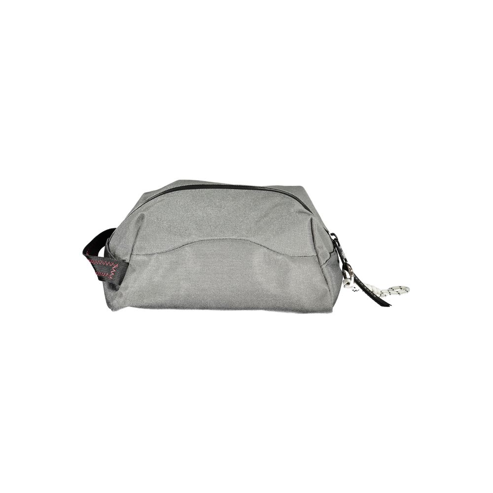 Grigio Polyester Men Beauty Case