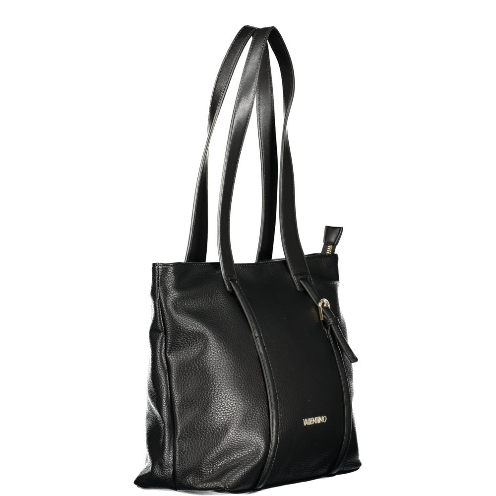 Nero Polyurethane Women Shoulder Bag