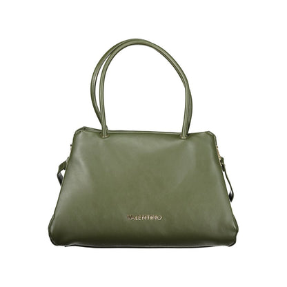 Verde Polyurethane Women Handbag