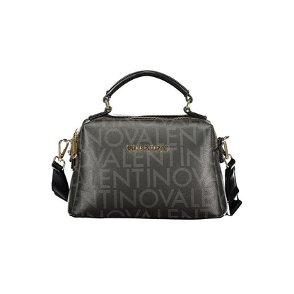 Nero Polyurethane Women Handbag