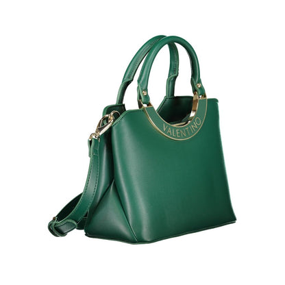 Verde Polyurethane Women Handbag