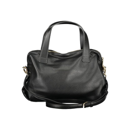 Nero Polyurethane Woman Handbag