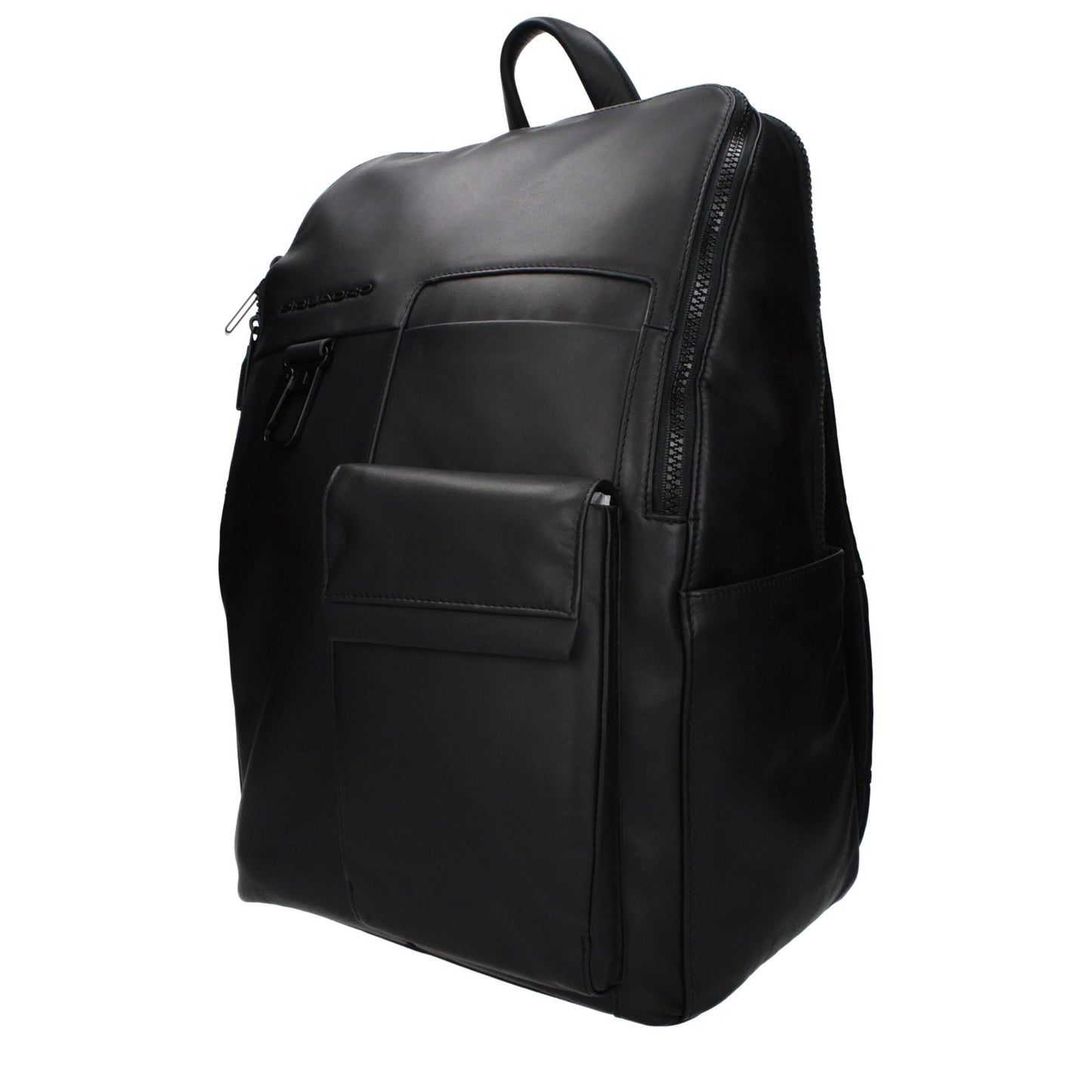 Black Leather Backpack